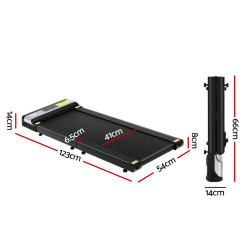 Everfit Treadmill Electric Walking Pad Under Desk Home Gym Fitness Foldable Belt - Image 2