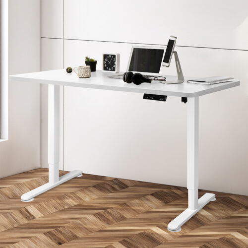 Levede Motorised Standing Desk Height 120cm White 800x 1.5MM - Image 7