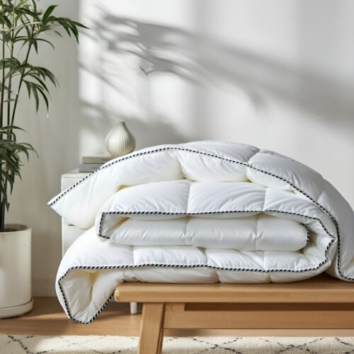 Royal Comfort Bamboo Quilt King 350GSM - Image 7
