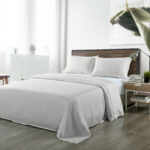 Royal Comfort Blended Bamboo Sheet Set Light Grey Queen