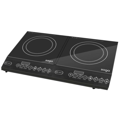 2x Cooktop Portable Induction LED Electric Double Duo Hot Plate Burners Cooktop Stove - Image 4