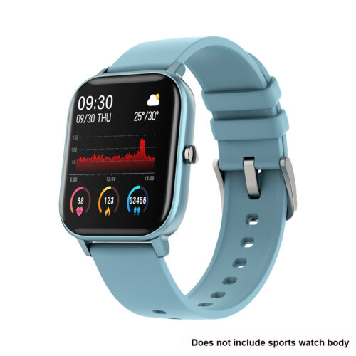 Smart Sport Watch Model P8 Compatible Wristband Replacement Bracelet Strap Blue - Image 3