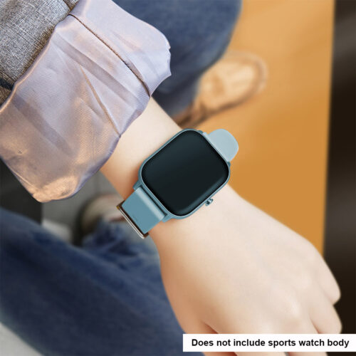 Smart Sport Watch Model P8 Compatible Wristband Replacement Bracelet Strap Blue - Image 8