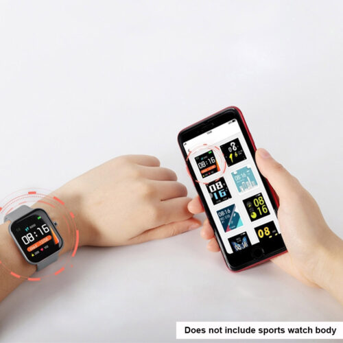 Smart Sport Watch Model P8 Compatible Wristband Replacement Bracelet Strap Grey - Image 9
