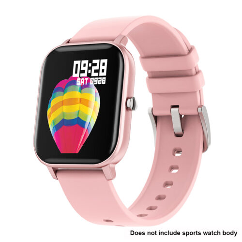 Smart Sport Watch Model P8 Compatible Wristband Replacement Bracelet Strap Pink - Image 3