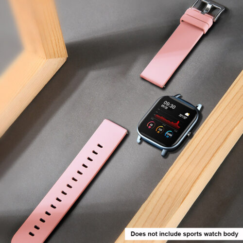 Smart Sport Watch Model P8 Compatible Wristband Replacement Bracelet Strap Pink - Image 7