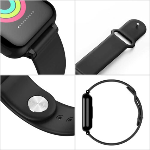 Waterproof Fitness Smart Wrist Watch Heart Rate Monitor Tracker White - Image 2