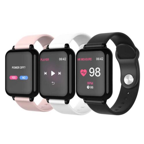 Waterproof Fitness Smart Wrist Watch Heart Rate Monitor Tracker White - Image 8