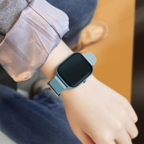 Waterproof Fitness Smart Wrist Watch Heart Rate Monitor Tracker P8 Blue - Image 7