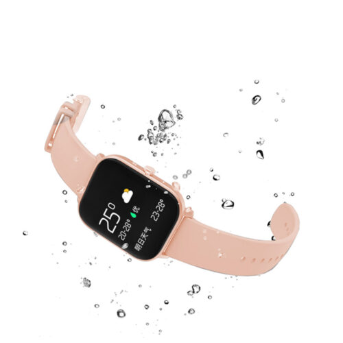 Waterproof Fitness Smart Wrist Watch Heart Rate Monitor Tracker P8 Gold - Image 3