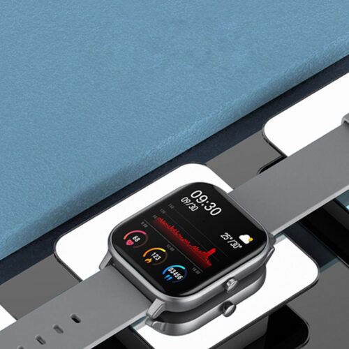 Waterproof Fitness Smart Wrist Watch Heart Rate Monitor Tracker P8 Grey - Image 5