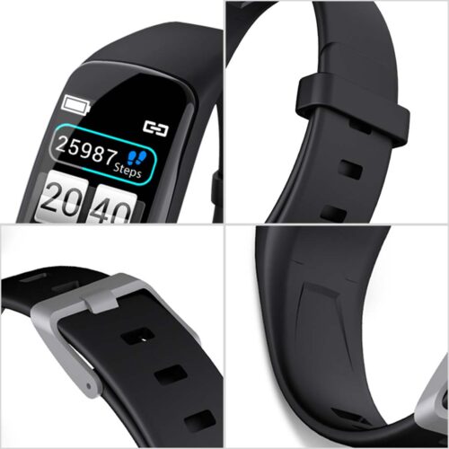 2x Sport Monitor Wrist Touch Fitness Tracker Smart Watch Red - Image 2