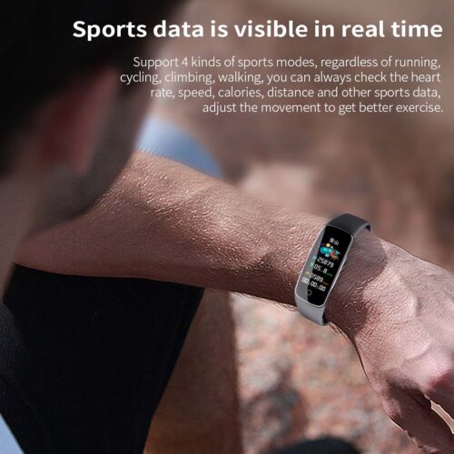 2x Sport Monitor Wrist Touch Fitness Tracker Smart Watch Red - Image 6