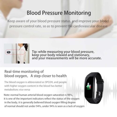 2x Sport Monitor Wrist Touch Fitness Tracker Smart Watch Red - Image 10