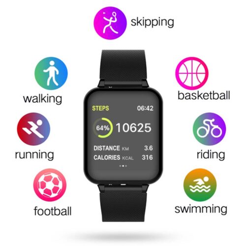 2x Waterproof Fitness Smart Wrist Watch Heart Rate Monitor Tracker White - Image 5