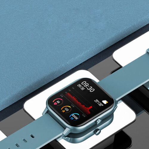 2x Waterproof Fitness Smart Wrist Watch Heart Rate Monitor Tracker P8 Blue - Image 5