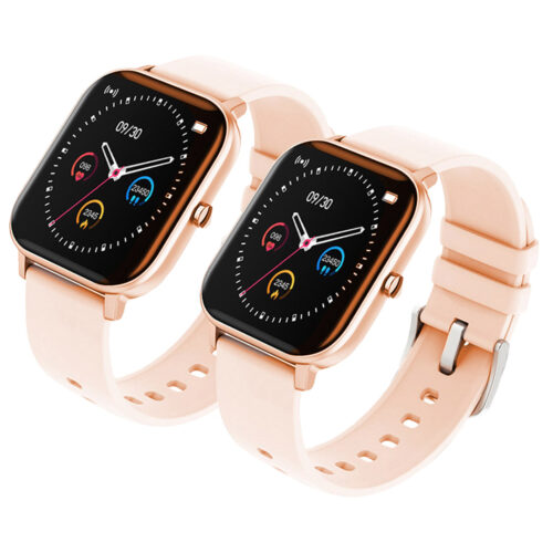 2x Waterproof Fitness Smart Wrist Watch Heart Rate Monitor Tracker P8 Gold