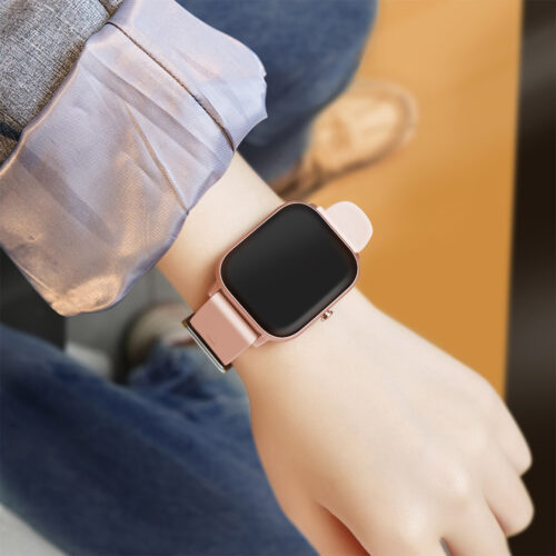 2x Waterproof Fitness Smart Wrist Watch Heart Rate Monitor Tracker P8 Gold - Image 7