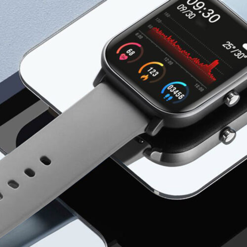 2x Waterproof Fitness Smart Wrist Watch Heart Rate Monitor Tracker P8 Grey - Image 4