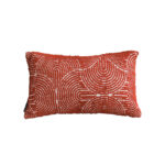 30cm Cinnabar Pillow Perfect Burnt Indoor/Outdoor Corded ThrowRed Set Lumbar Throw Pillow