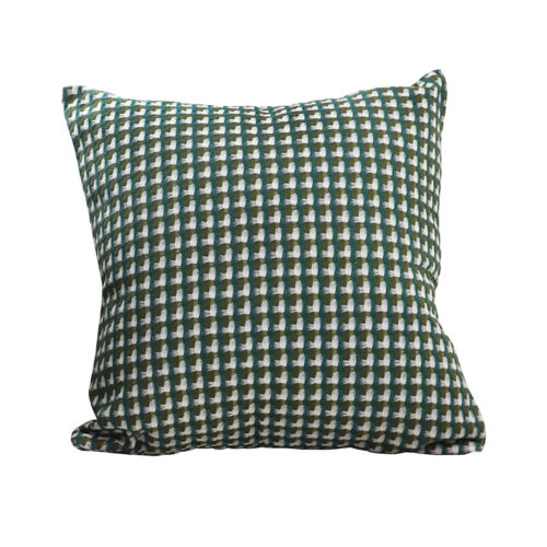 45cm Subtle Green Foliage Pillow SquareThrow pillow