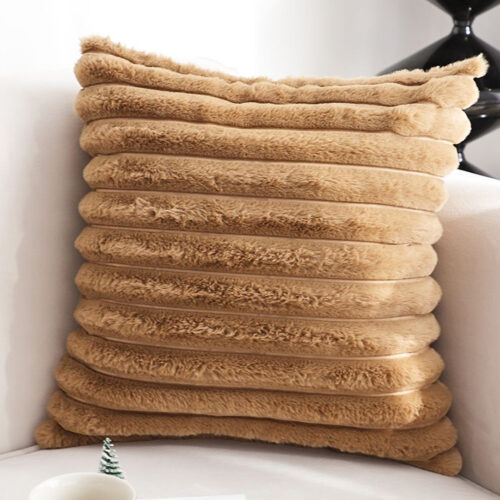 50cm Medieval jacquard texture pillowcase Medieval jacquard texture raw edge waist Throw pillow - Image 3