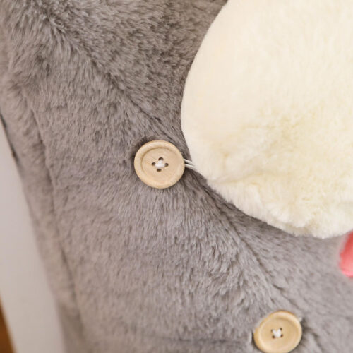 Grey Cute Star Cloud Cushion Soft Leaning Lumbar Wedge Pillow Bedside Plush Decor - Image 9