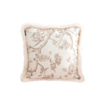 50cm Light Luxury French Printed Plush Pillow Set Throw Pillow