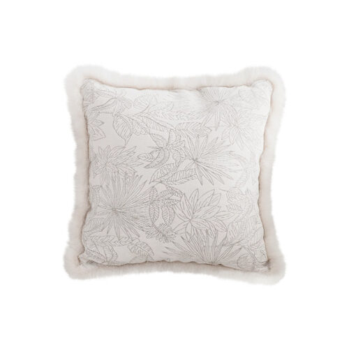 45cm Pillow Cover French Jacquard Woven France Peony Floral Made Throw Pillow