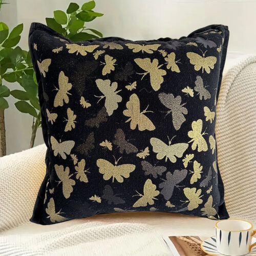 45cm Vintage Butterfly with Covers Case Decorative Decor Monarch Floral Throw Pillow - Image 2