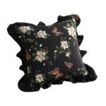 45cm Square Vintage Decorative Embroidered Square Throw Pillow