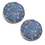 2x 45cm Premium Polyester Cotton Cushion with EPP Particle Insert for Enhanced Comfort Decor