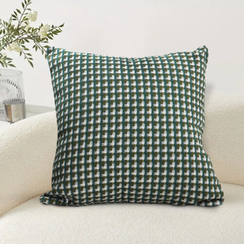 2x 45cm Subtle Green Foliage Pillow SquareThrow pillow - Image 3