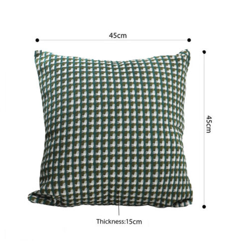 2x 45cm Subtle Green Foliage Pillow SquareThrow pillow - Image 5