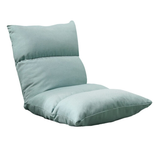 Lounge Floor Recliner Adjustable Lazy Sofa Bed Folding Game Chair Mint Green