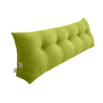 120cm Green Wedge Bed Pillow Headboard Backrest Bedside Tatami Cushion Decor