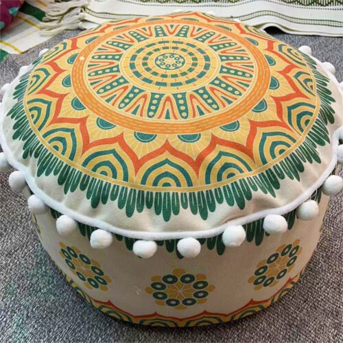 50cm Ultra-Comfort Polyester-Cotton Cushion with EPP Particle Support Decor - Image 6