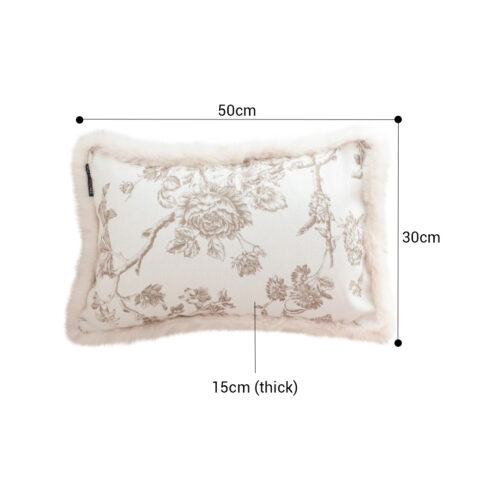 2x 35CM Light luxury Retro Pillow French Cover Case Cushion Throw Pillow - Image 2