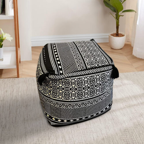 42cm Beige Premium Polyester Fiber Cushion with EPP Particle Insert Decor - Image 4