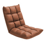 Coffee Lounge Floor Recliner Adjustable Gaming Sofa Bed Folding Indoor Outdoor Backrest Seat
