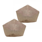 2x 53cm Polyster Pillow for Superior Support Comfort Decor