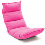 Folding Tatami Floor Sofa Bed Meditation Lounge Chair Recliner Lazy Couch Pink