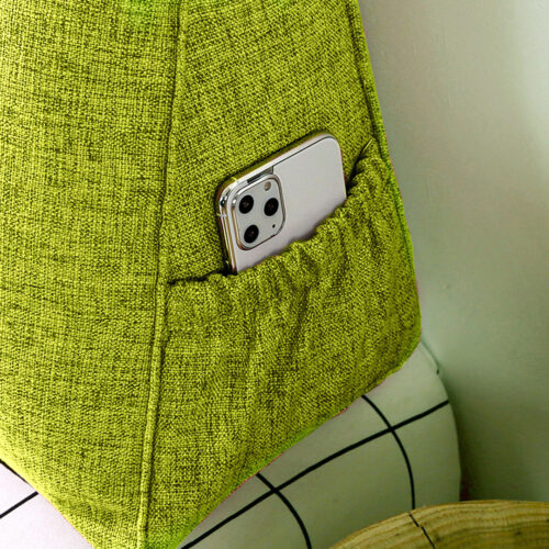 180cm Green Wedge Bed Pillow Headboard Backrest Bedside Tatami Cushion Decor - Image 7
