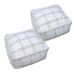 50cm Pouf Soft Polyester Cotton Pillow with EPP Particle Insert Decor