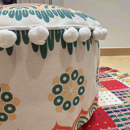 2x 50cm Ultra-Comfort Polyester-Cotton Cushion with EPP Particle Support Decor - Image 6