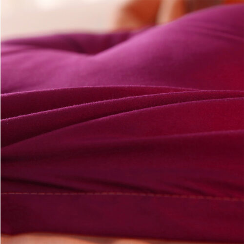 2x 180cm Burgundy Princess Bed Pillow Headboard Backrest Bedside Tatami Sofa Cushion with Ruffle Lace Decor - Image 7