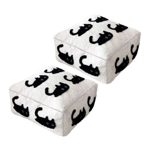2x 50cm Premium Polyester Fiber Cushion with EPP Particle Inserts Decor