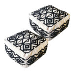 2x 50cm Premium Polyester Fiber Cushion with EPP Particle Insert for Enhanced Comfort
