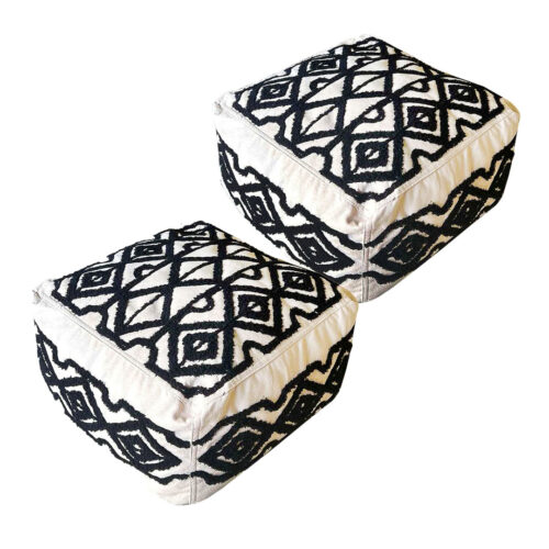 2x 50cm Premium Polyester Fiber Cushion with EPP Particle Insert for Enhanced Comfort