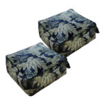 2x 50cm Ultra-Comfort Polyester-Fiber Cushion with EPP Particle Support Decor